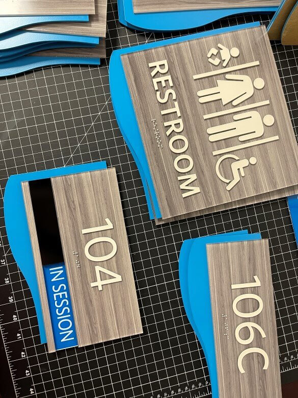 Architectural ADA Signs